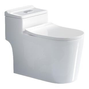 家用抽水马桶大口径卫浴座便虹吸式防臭坐厕小户型普通陶瓷坐便器