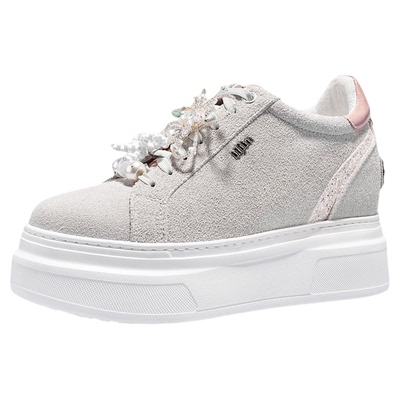 艾今25新款9cm增高趣味休闲鞋女