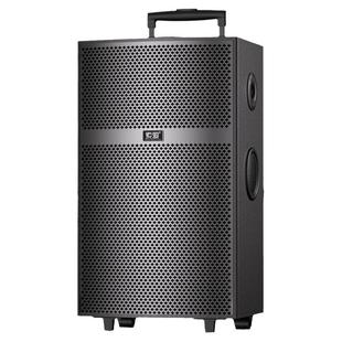 索爱音箱户外音响K歌话筒麦克风蓝牙拉杆广场舞音响功放一体机