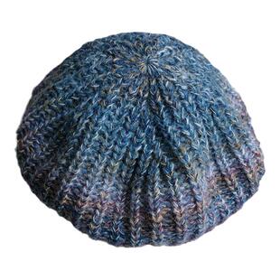 小野商 柔软超细羊驼毛廓形贝雷帽秋冬新款帽子女画家帽蓓蕾帽潮