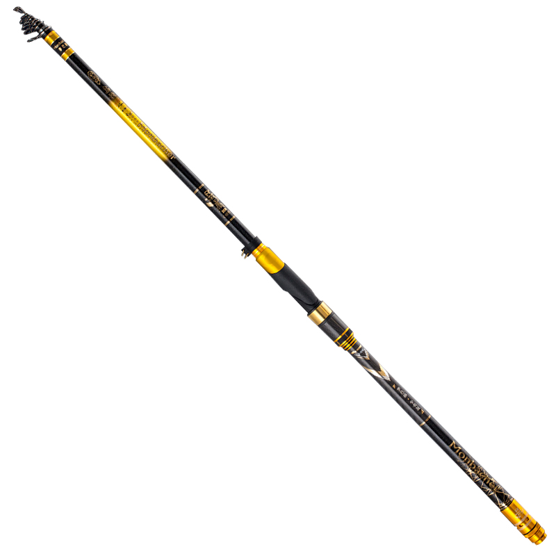 矶钓竿梦巴赫乌拉4.98号 滑漂超硬超轻远投海钓鱼竿矶钓杆大导环