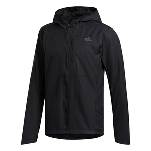 Adidas/阿迪达斯官方正品男子反光跑步运动连帽夹克外套 FL6964