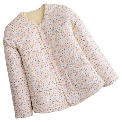 棉花内胆保暖修身纯棉花修身棉袄