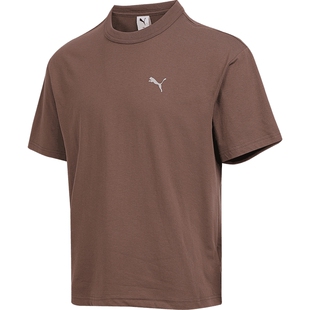 滔搏puma彪马男子背面印花休闲圆领运动短袖T恤63479141