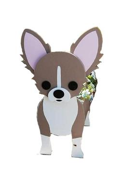 卡通宠物狗花盆播种机庭院