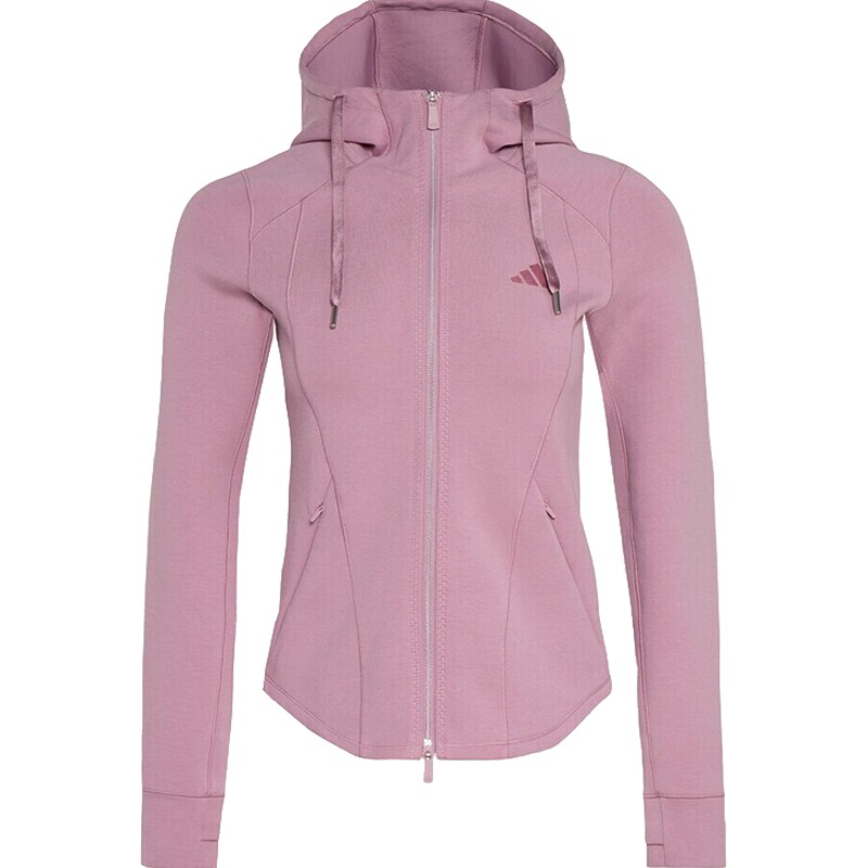 滔搏丨adidas阿迪达斯女子SOFT LUX SLIM运动修身薄外套KH2700