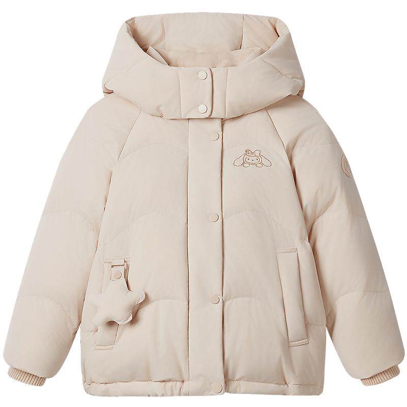 波司登儿童羽绒服女童洋气百搭小学生冬季亲肤保暖羽绒服外套