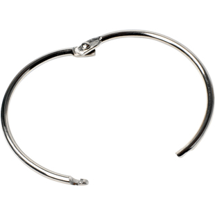 浴帘挂钩开口环窗帘活口挂环扣环罗马杆圈金属DIY活页圈书圈卡圈