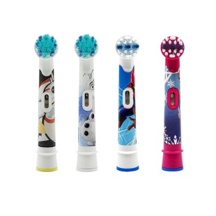 德国原装博朗oralB欧乐B比儿童电动牙刷头EB10K软毛D100K通用替换