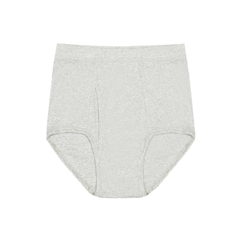 宜而爽男內(nèi)褲棉羅紋高腰純棉