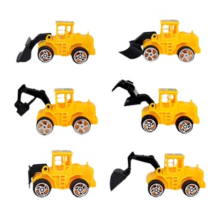 工程车蛋糕装饰摆件挖挖机挖掘机推土车路标路障牌塔吊生日插件