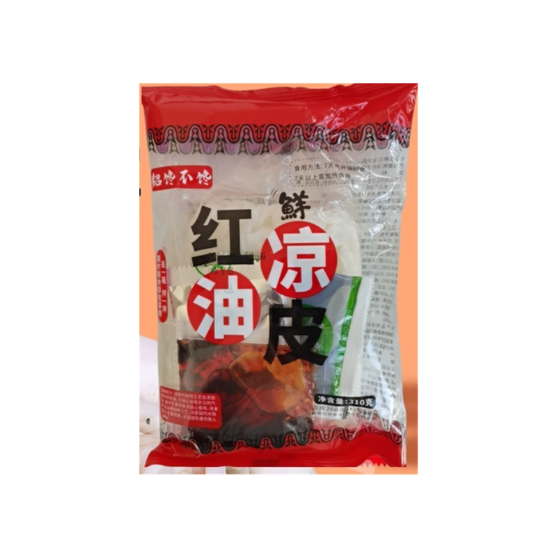 貂馋不馋凉皮7包貂蝉麻酱红油味