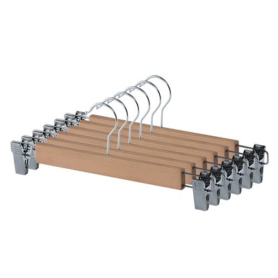 卧室木质服装店儿童无痕衣架子