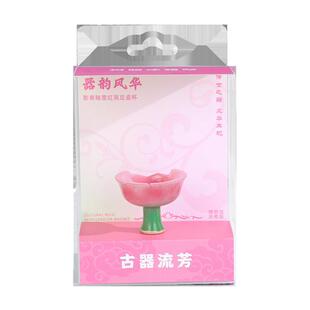 杭州博物馆冰箱贴影青釉里红高足杯小粉炉南京西湖旅游文创纪念品