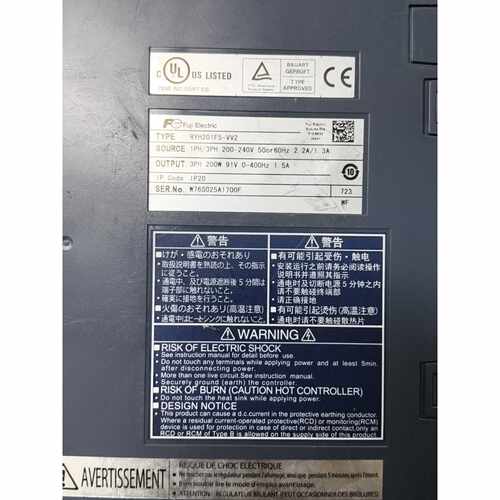询价伺服驱动器 RYH401F5-VV2，400W，200-