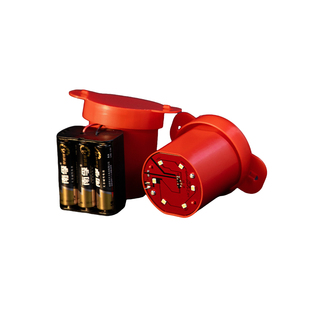 大红灯笼专用led灯2026年新款免插电遥控红光无线防水太阳能灯泡