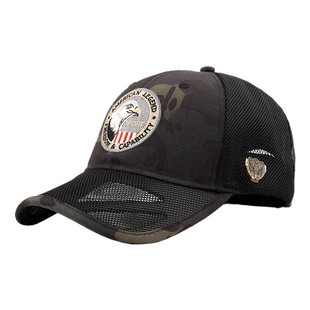 高端帽子男夏季户外防晒遮阳帽男士鸭舌帽国际品牌潮牌太阳帽网帽