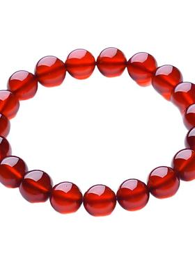 时尚高级款女友礼物天然精选7A级宝石级芬达橙红石榴石手链手串