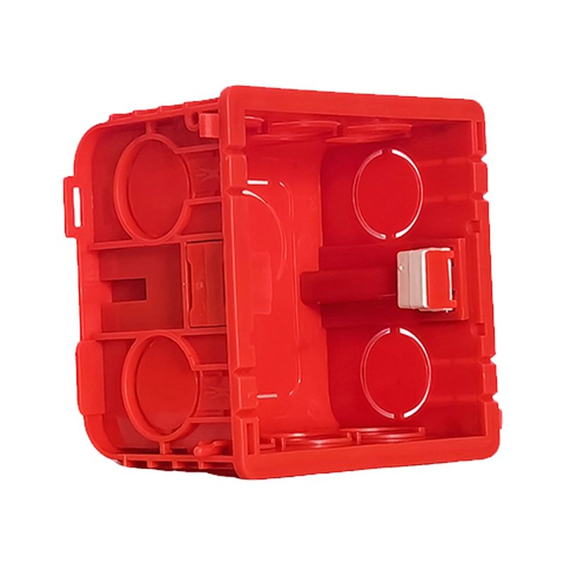 开关底盒86型接线盒联接线盒高级卡扣线盒阻燃线盒暗装底盒