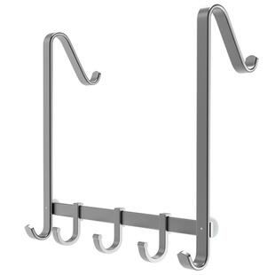 淋浴房毛巾架排钩 衣服挂钩 浴室玻璃门挂衣钩免打孔卫生间衣帽钩