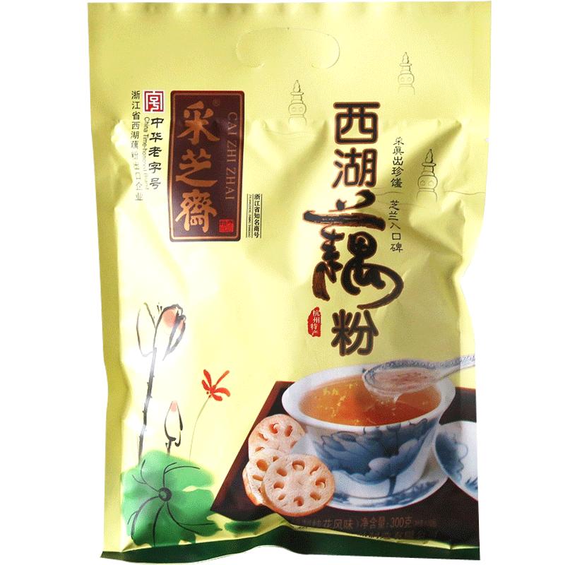 中华老字号杭州采芝斋西湖藕粉
