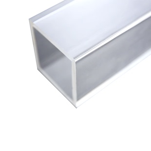 人气透明正方管60X3mm长度任意切割加工中运亚克力管PMMA有机玻璃