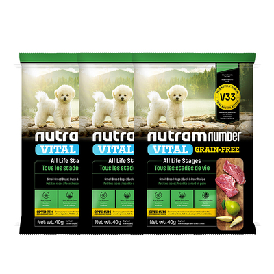 纽顿鸭肉梨狗粮试吃装