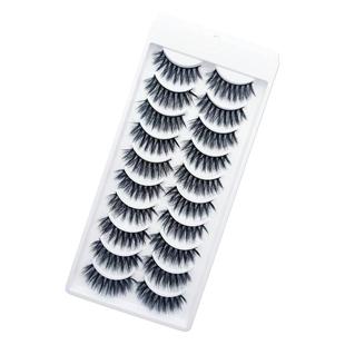 艺彩文墨儿童舞台妆独舞群舞软毛浓密加密软梗假睫毛10对装送胶水