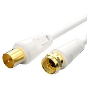 秋叶原有线电视线 高清闭路线RF射频线TV机顶盒连接信号线 QS7104
