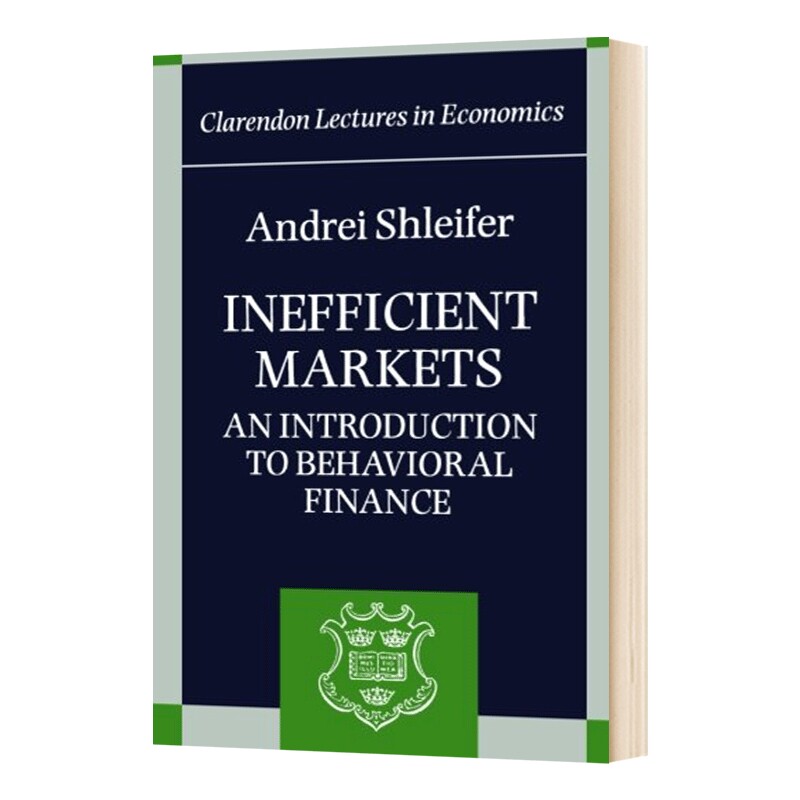 英文原版 Inefficient Markets 低效市场 行为金融学概论 英文版 进口英语原版书籍