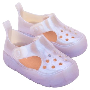 Melissa梅丽莎秋季小童时尚休闲鞋儿童平底圆头运动鞋35889