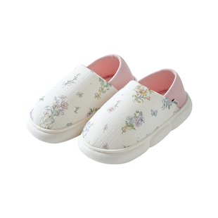 【新品】嫚熙月子鞋四季软底孕妇鞋3月份产妇产后包跟防滑厚底鞋