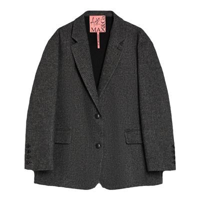 MAX&Co.毛呢西装外套De-Coated