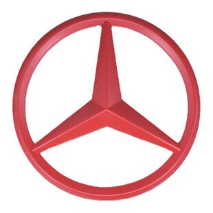 奔驰黑色车标GLE450后尾字标GLE400黑色GLE350改装GLB180车标志贴