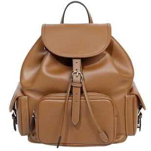 百丽包包女新款高级感大容量通勤旅行学生手提双肩包BL865CX5