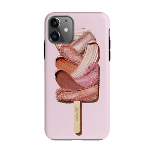 Acvoo眼影雪糕粉红色iiPhone17Promax保护16适用于苹果15手机壳14防摔壳13不褪色12环保可水洗Air全包
