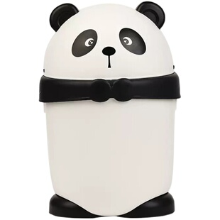 垃圾桶卡通厕所家用卫生间大号带盖厨房客厅可爱少女卧室创意纸篓