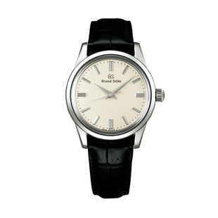 【新年礼物】GrandSeiko冠蓝狮gs奶油面复古机械手表男SBGW301G