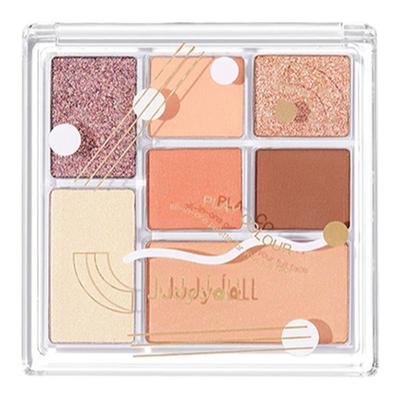 juduo橘朵眼影盘124色七色大地