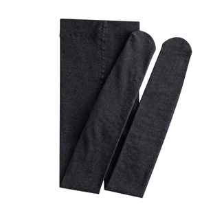 淡时光烟灰色九分打底裤袜女春秋格雷系miu穿搭平纹棉外穿连裤袜