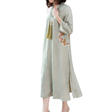 贵夫人大码香云纱台湾网纱连衣裙子1