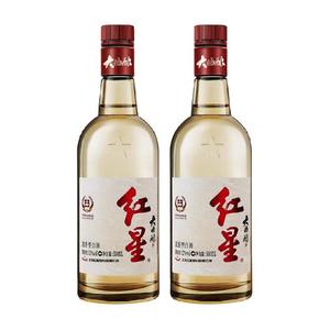 红星二锅头52度大曲酿酒500ML*2瓶双瓶装固态纯粮发酵白酒