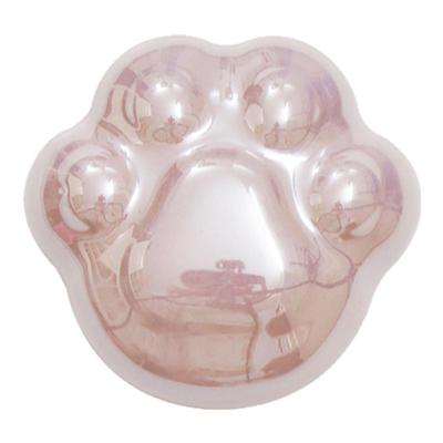 法式可爱猫爪柜门拉手免打孔定制衣柜柜子抽屉把手无痕免钉贴陶瓷