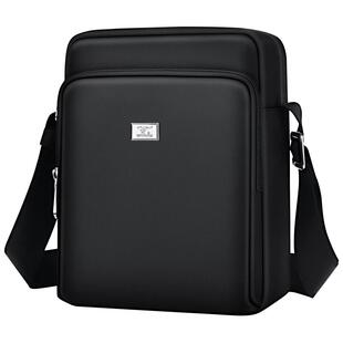 七匹狼男包2026新款斜挎包男士背包单肩包休闲牛津布包时尚小挎包