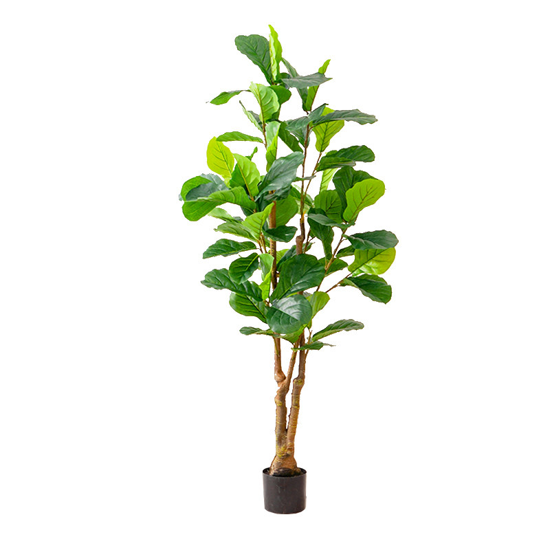 仿真绿植琴叶榕室内植物大盆栽