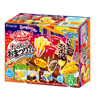 日本食玩 嘉娜宝kracie快乐的烟花节派对小吃diy手工糖果知育菓子