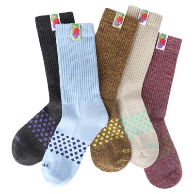 秋冬美利奴保暖加厚中筒袜