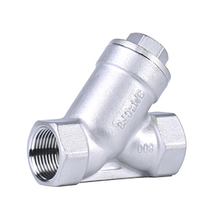 埃尼斯不锈钢丝口Y型过滤器304内螺纹过滤阀GL11W-16P 4分6分2寸