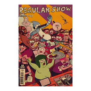 天兵公园  Regular Show Season 日常工作海报壁纸墙贴装饰画卡通