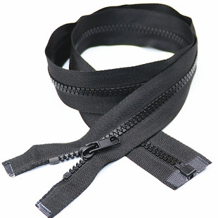 树脂长拉链配件5号粗齿拉锁外套羽绒服睡袋儿童校服 拉链条服装